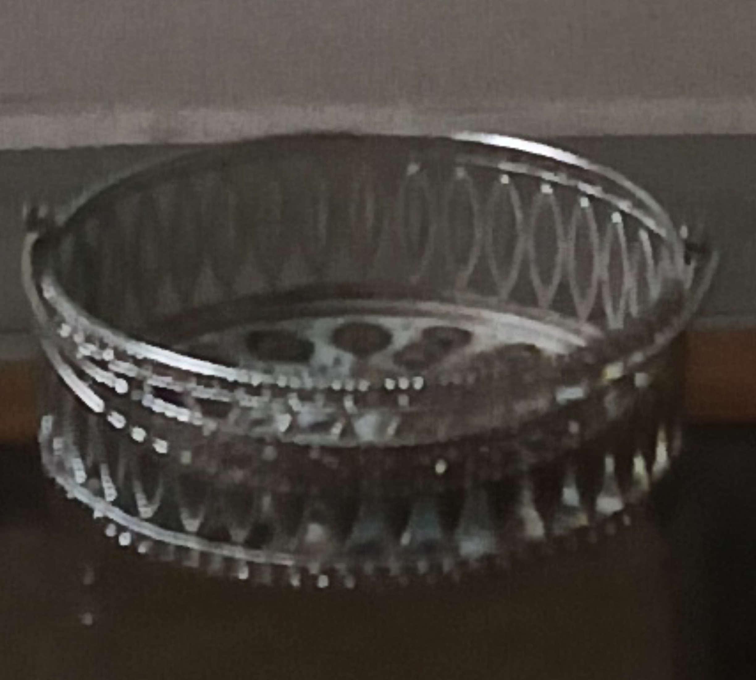 Silver colour Beautiful Flower Basket
